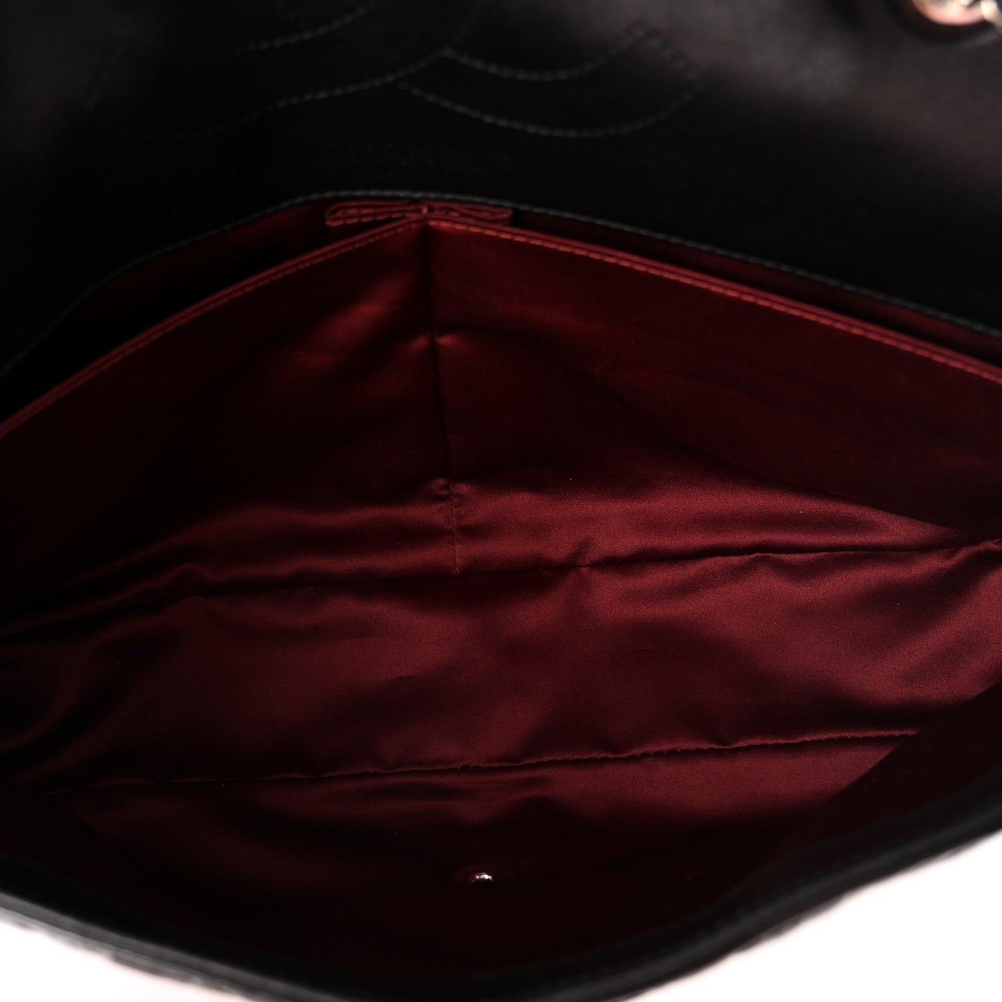 Patent Large Lucky Symbols Flap Black