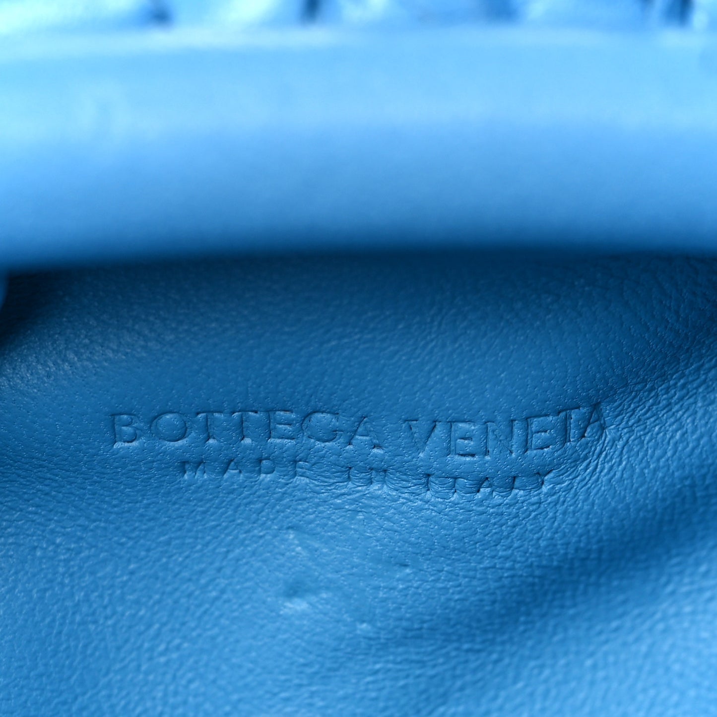 Nappa Intrecciato The Mini Pouch Swimming Pool