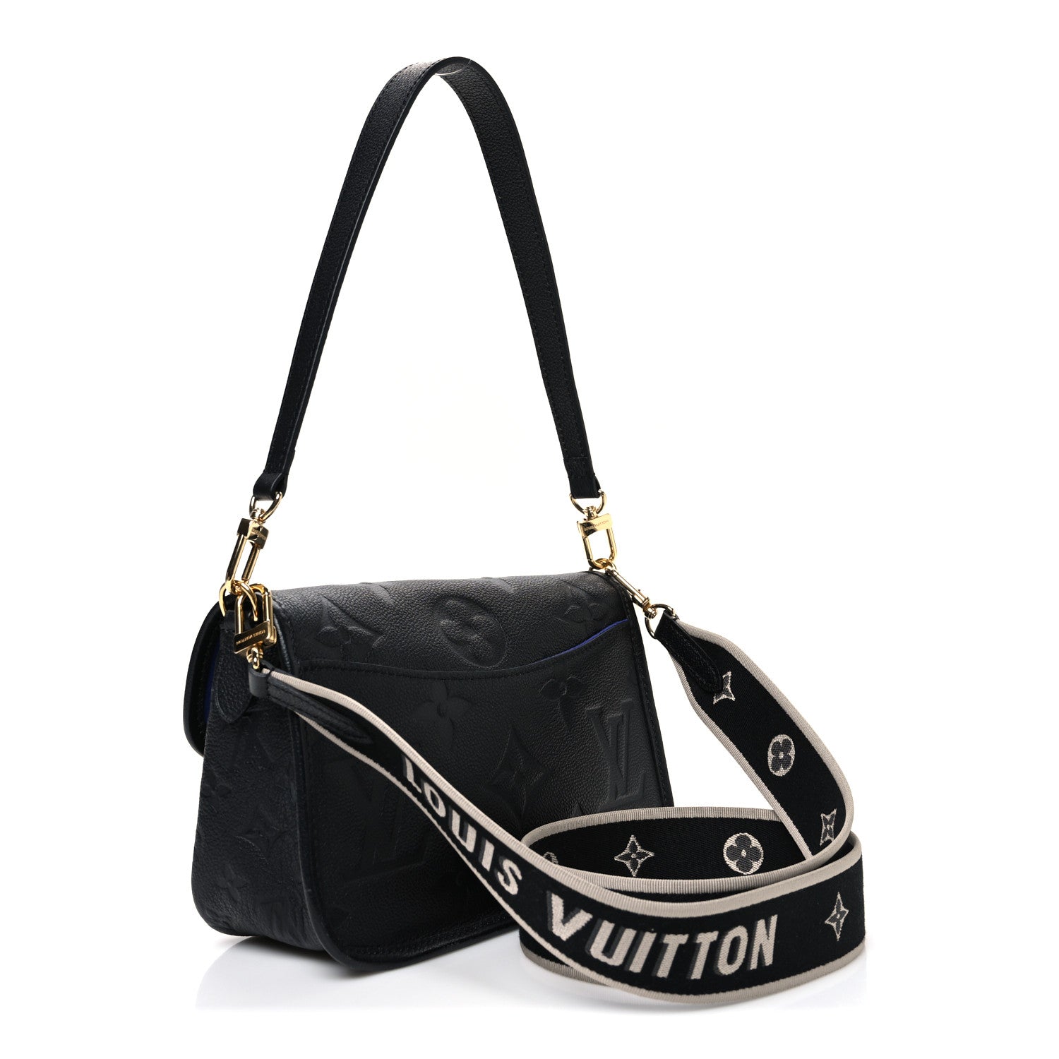 Louis Vuitton Empreinte Monogram Giant Diane Black 3 of 10