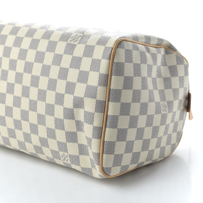 Louis Vuitton Damier Azur Speedy 30 7 of 10