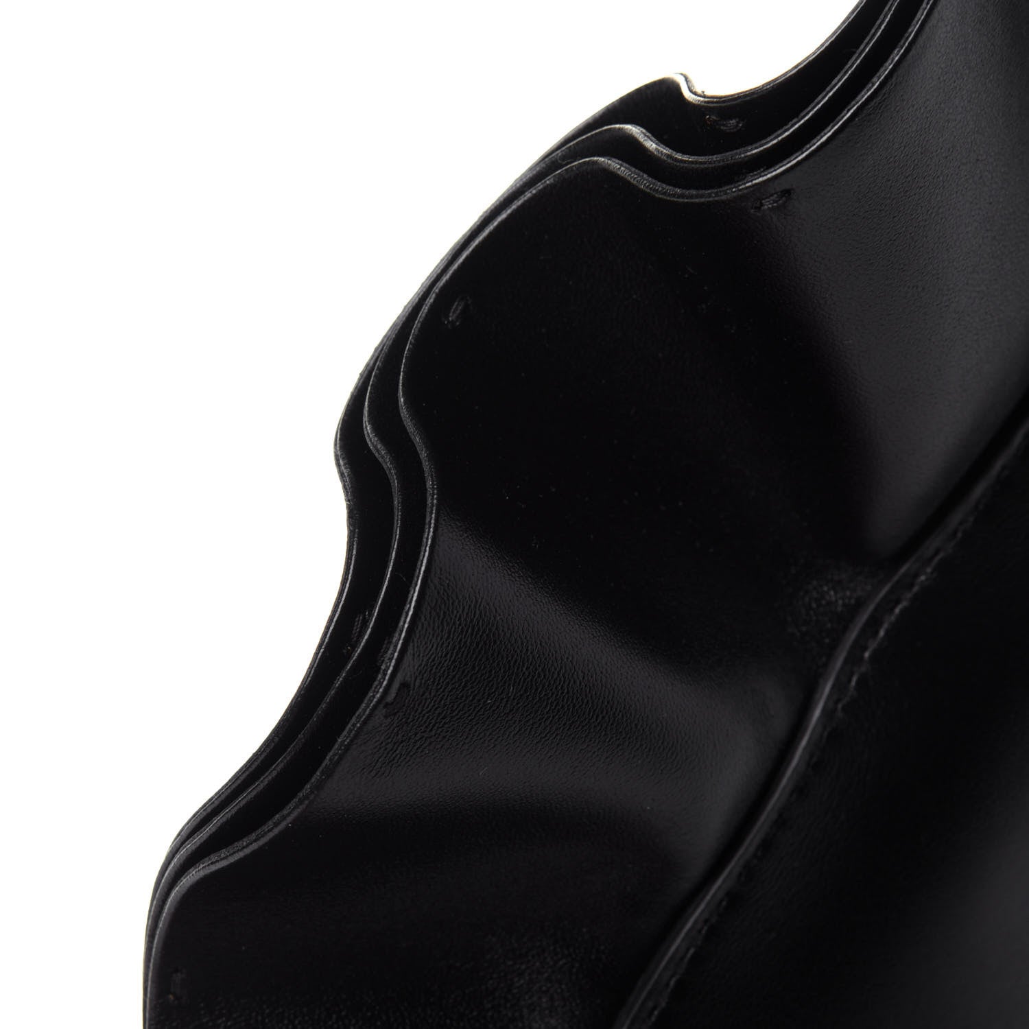 Valentino Garavani Nappa Atelier 04 Rouches Edition Small Ruffle Hobo Black 9 of 10