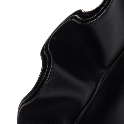 Valentino Garavani Nappa Atelier 04 Rouches Edition Small Ruffle Hobo Black 9 of 10