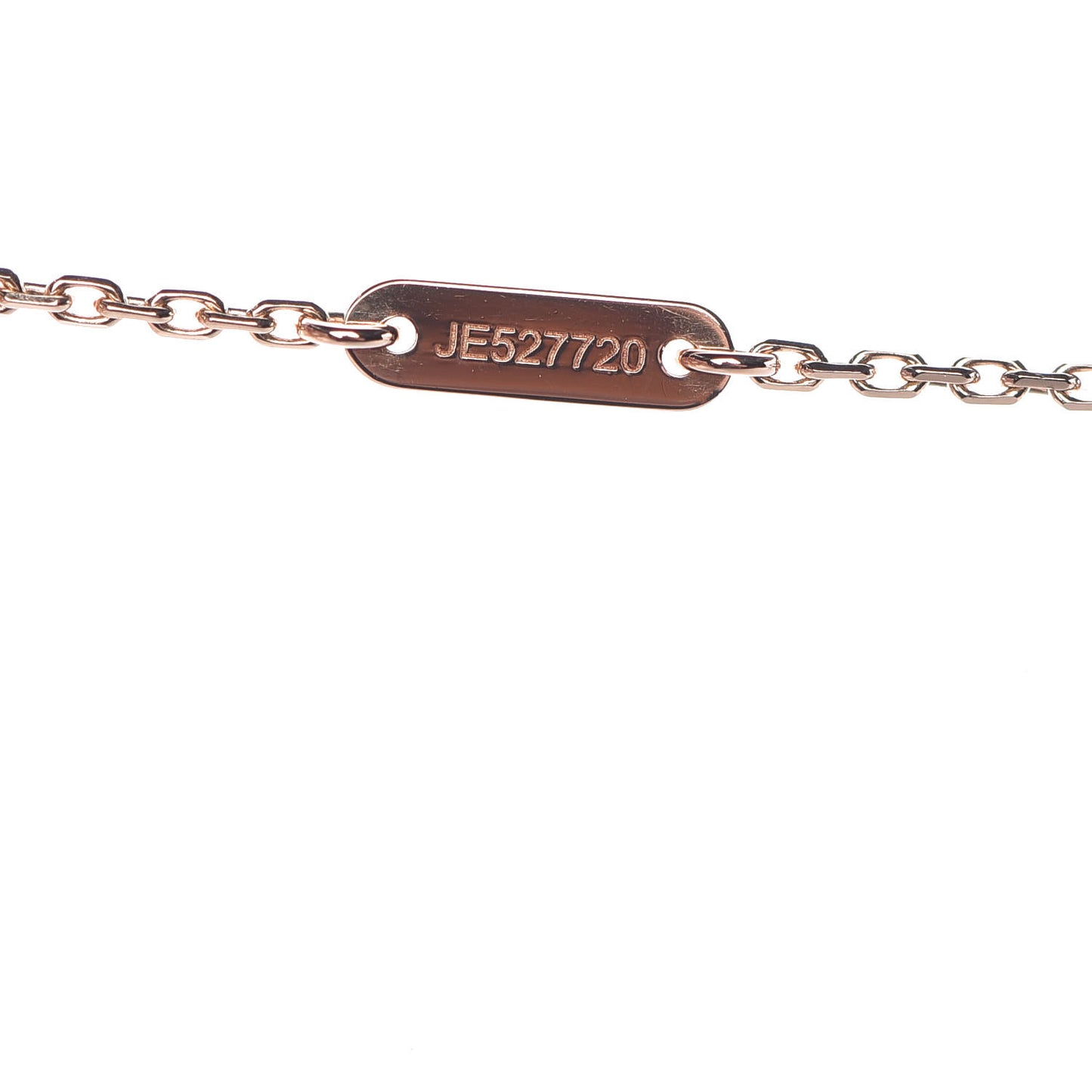 18K Rose Gold Sweet Alhambra Pendant Necklace