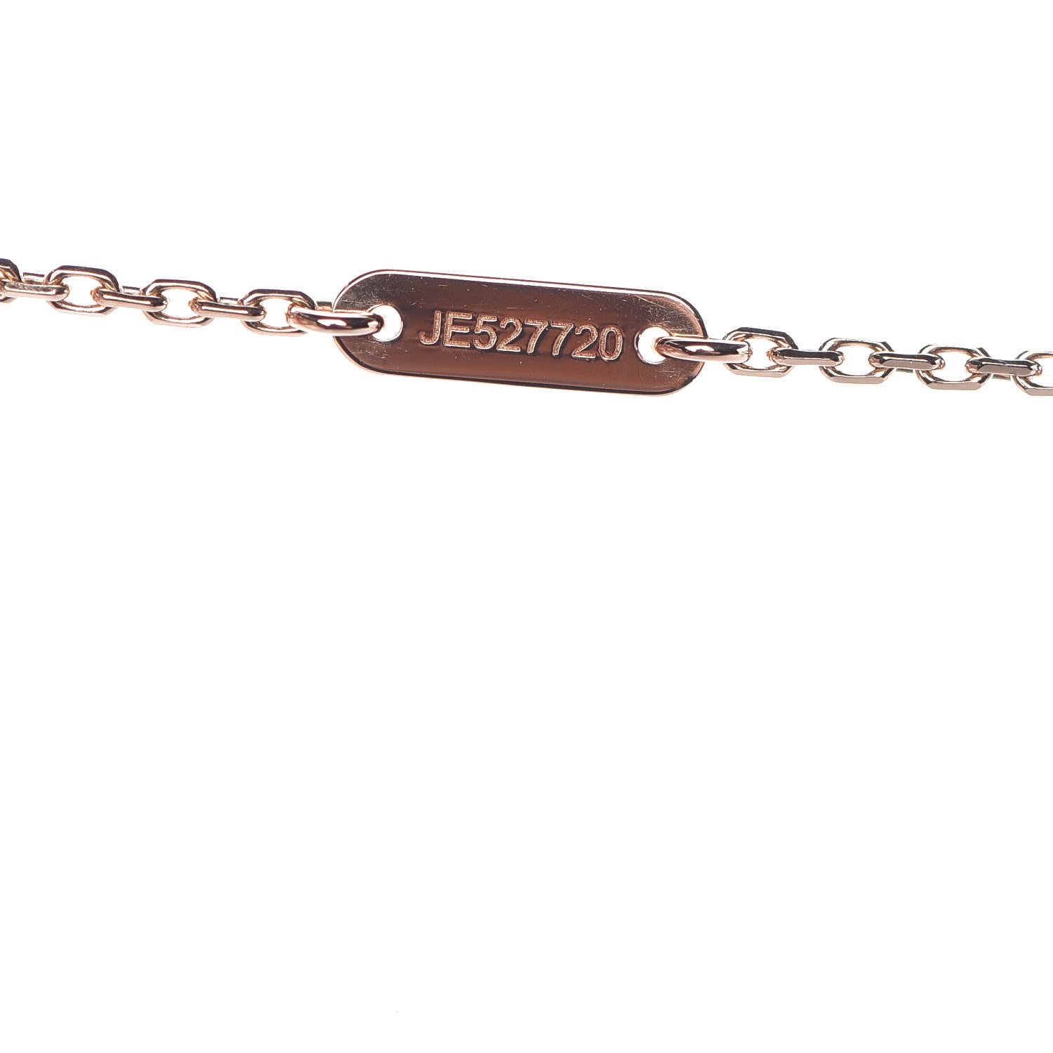 Van Cleef & Arpels 18K Rose Gold Sweet Alhambra Pendant Necklace 7 of 8