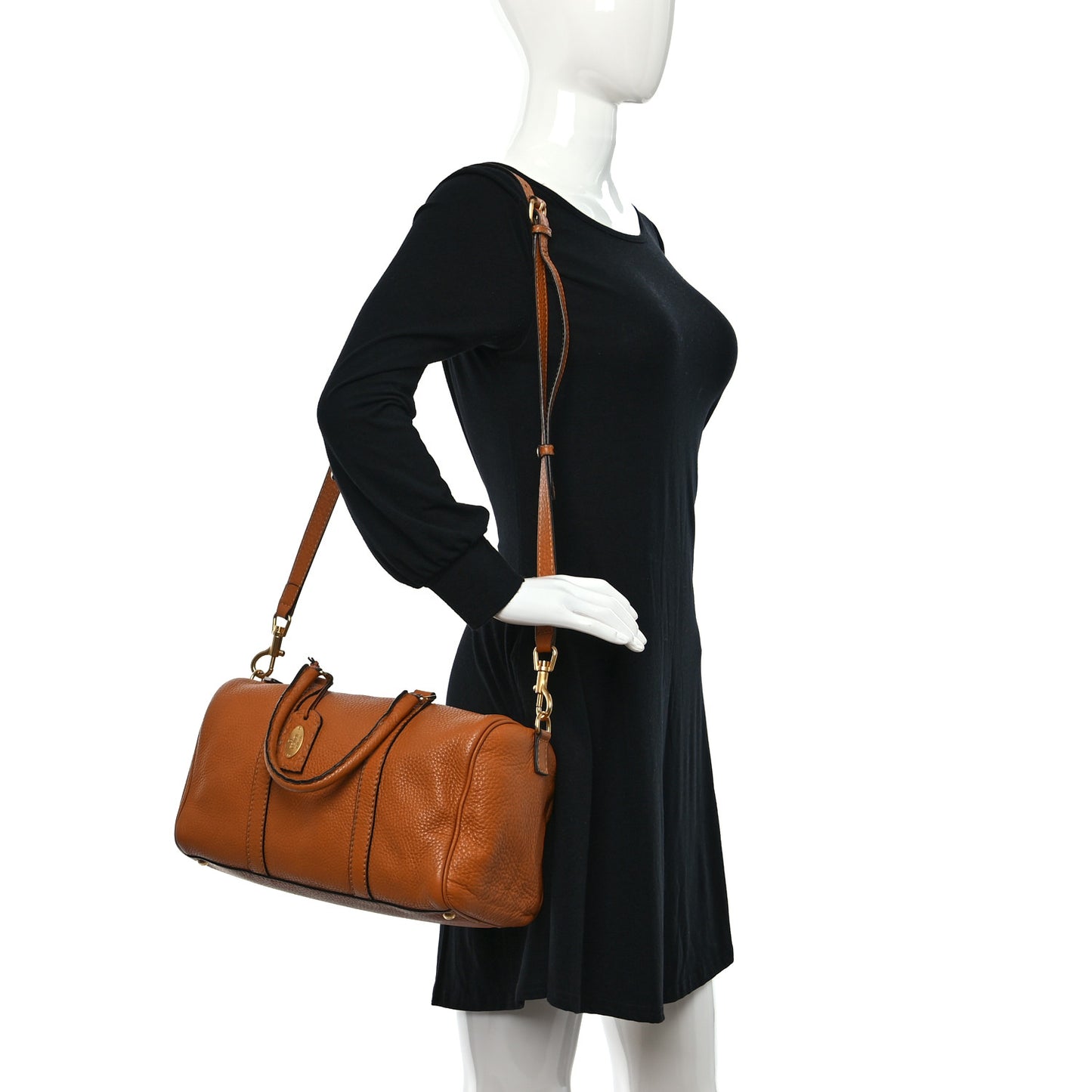 Cuoio Romano Selleria Boston Duffle Miele