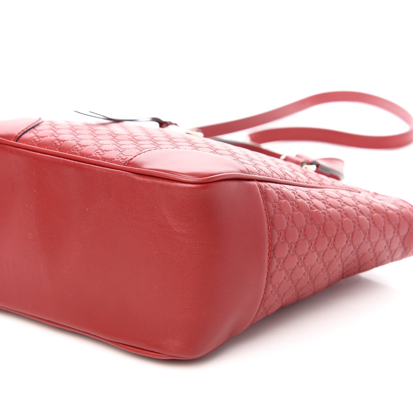 Microguccissima Small Bree Tote Red