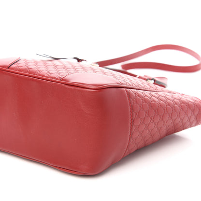 Gucci Microguccissima Small Bree Tote Red 9 of 10