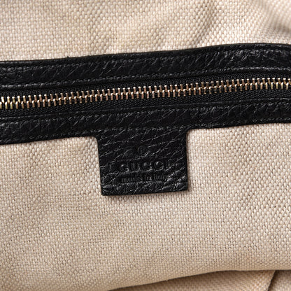 Gucci Pebbled Calfskin Medium Soho Shoulder Bag Black 6 of 11