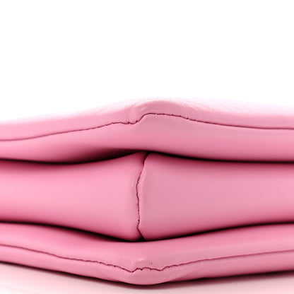 Louis Vuitton Lambskin Embossed Monogram Coussin PM Rose Bonbon 10 of 15