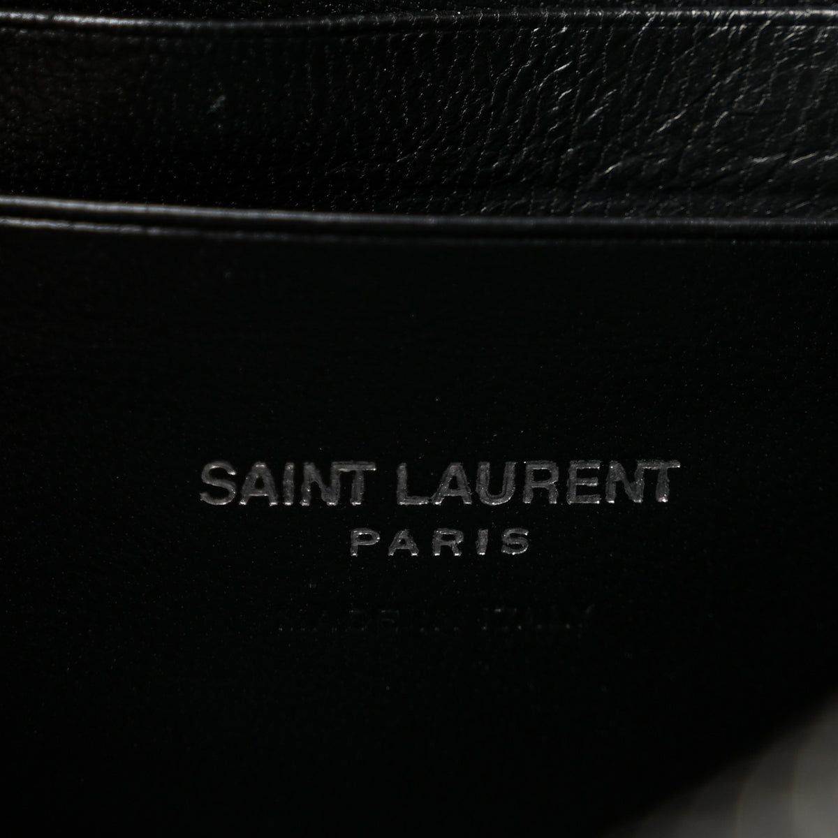 Saint Laurent Calfskin Matelasse Monogram Mini Lou Camera Bag Black 6 of 13