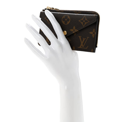 Louis Vuitton Monogram Recto Verso Card Holder Black Black 2 of 8