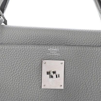 Hermes Togo Kelly Retourne 28 Gris Mouette 7 of 11
