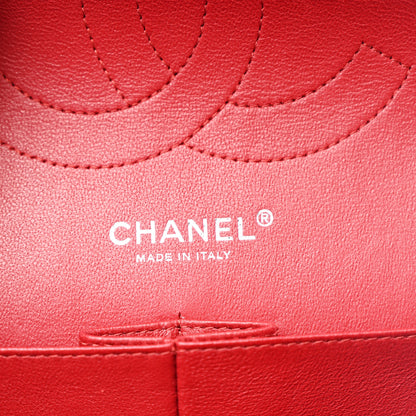 Chanel Caviar Quilted Jumbo Double Flap Red 6 of 10