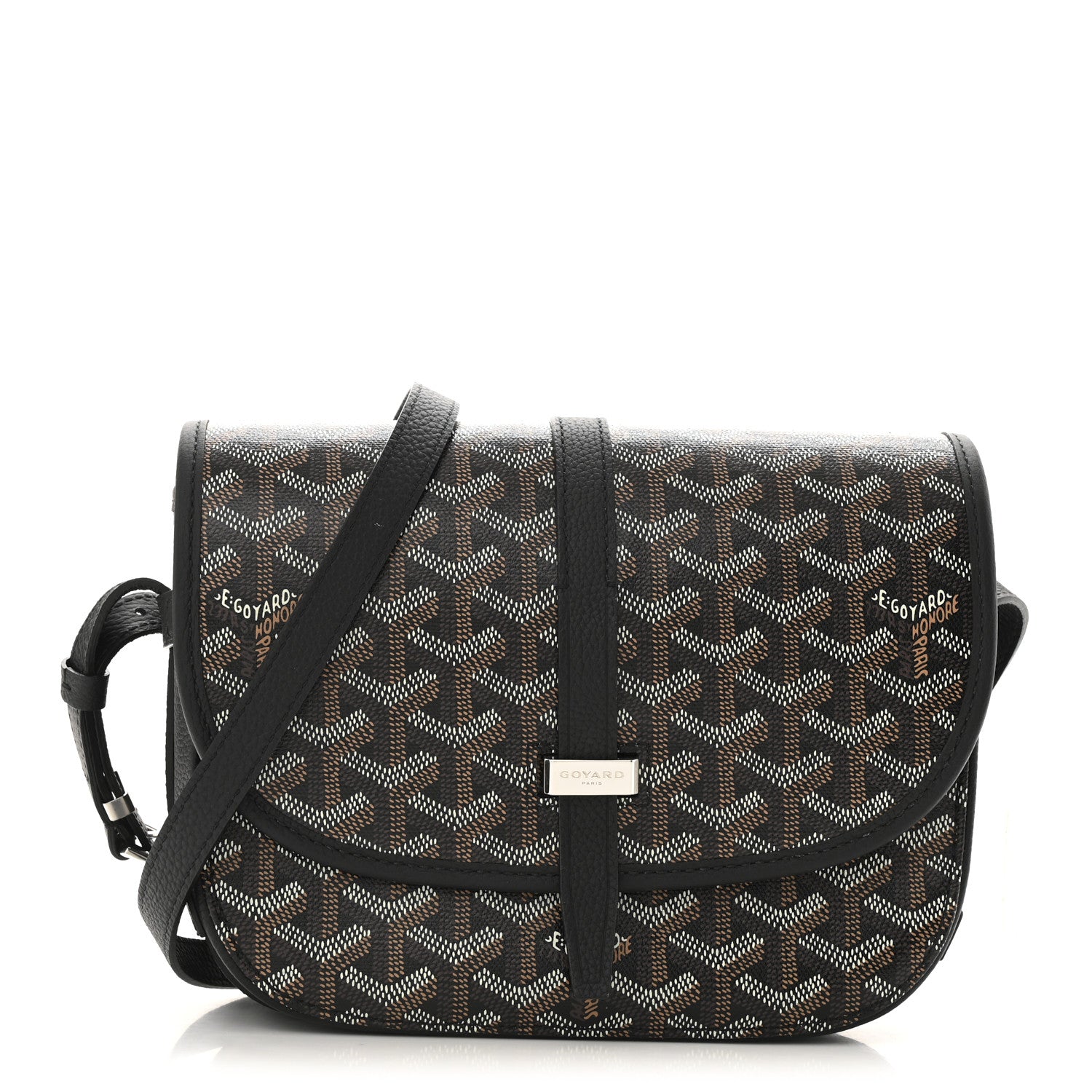 Goyard Goyardine Belvedere II PM Messenger Bag Black 1 of 11