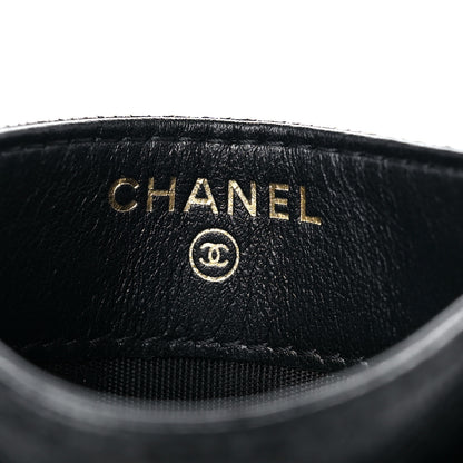 Chanel Caviar Quilted Boy Card Holder Black 7 of 9