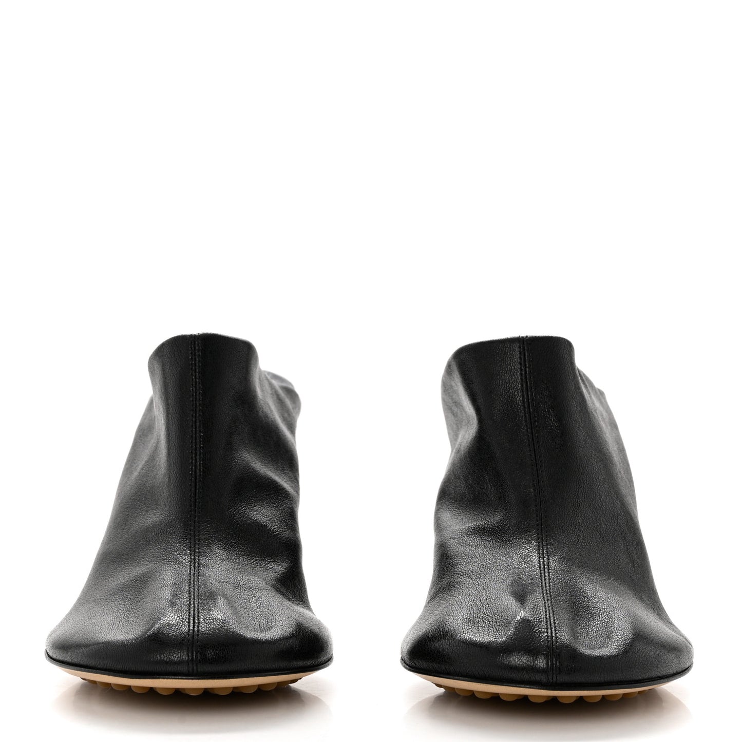 Stretch Nappa Dot Pumps 36 Black