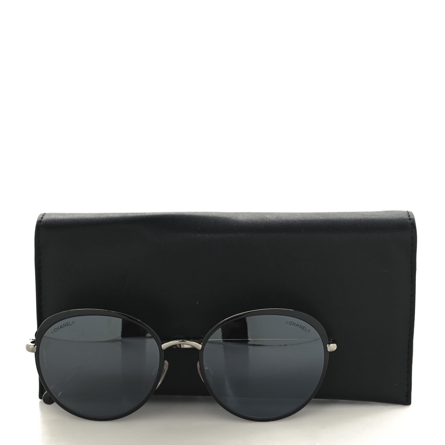 Chanel Round Spring Sunglasses 4206 Silver 7 of 7