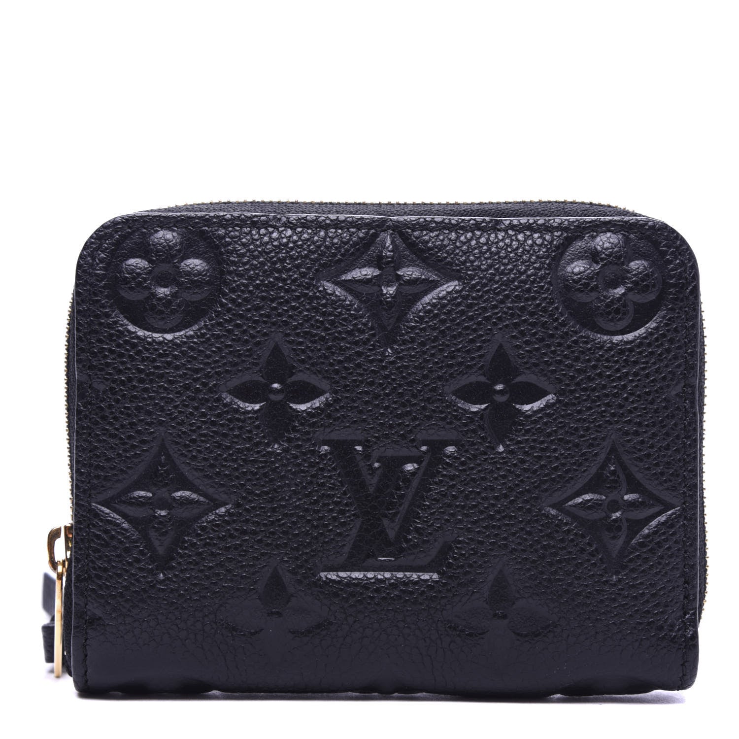 Louis Vuitton Empreinte Zippy Coin Purse Black 1 of 8