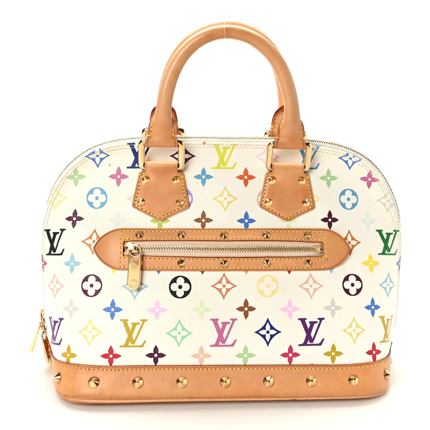 Louis Vuitton Monogram Multicolor Alma White 1 of 11
