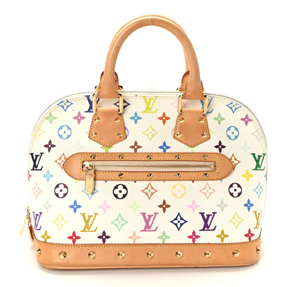 Louis Vuitton Monogram Multicolor Alma White 1 of 11