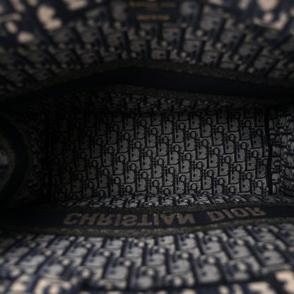 Christian Dior Oblique Large Book Tote Blue Multicolor 5 of 10