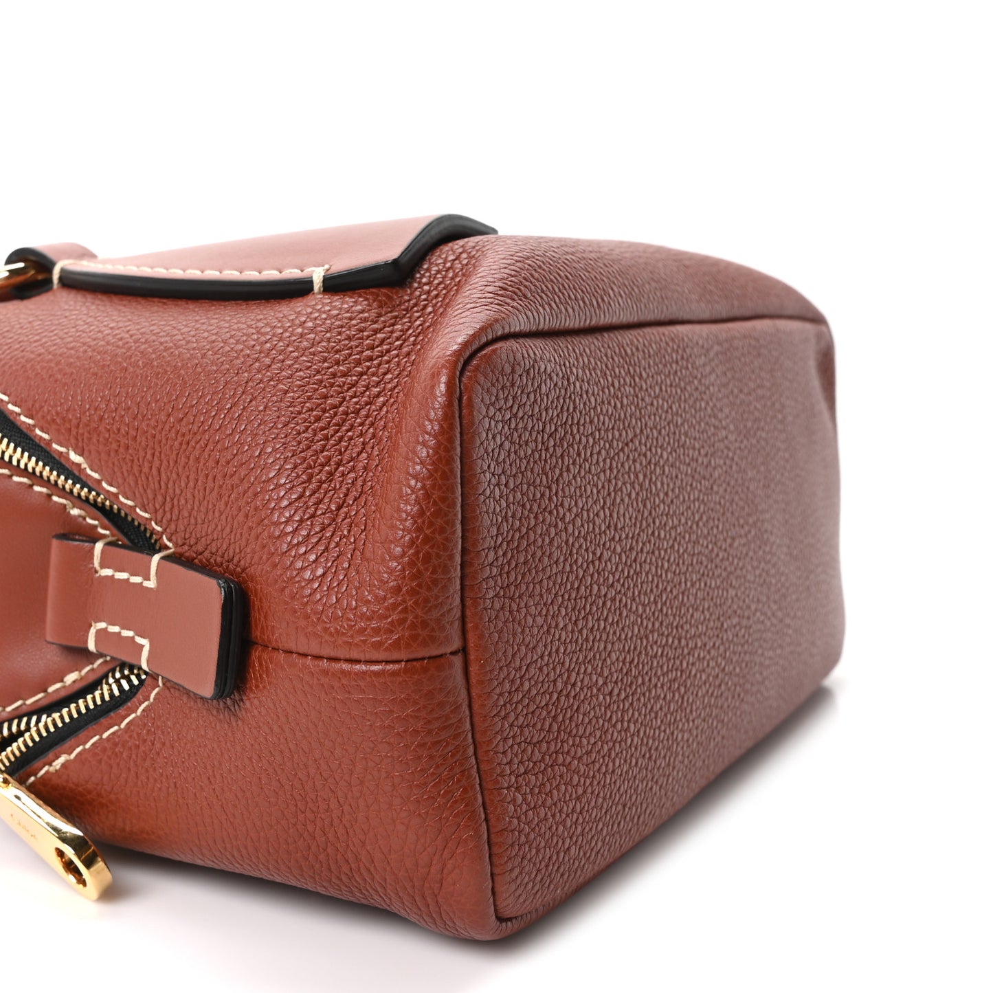 Calfskin Small Daria Sepia Brown