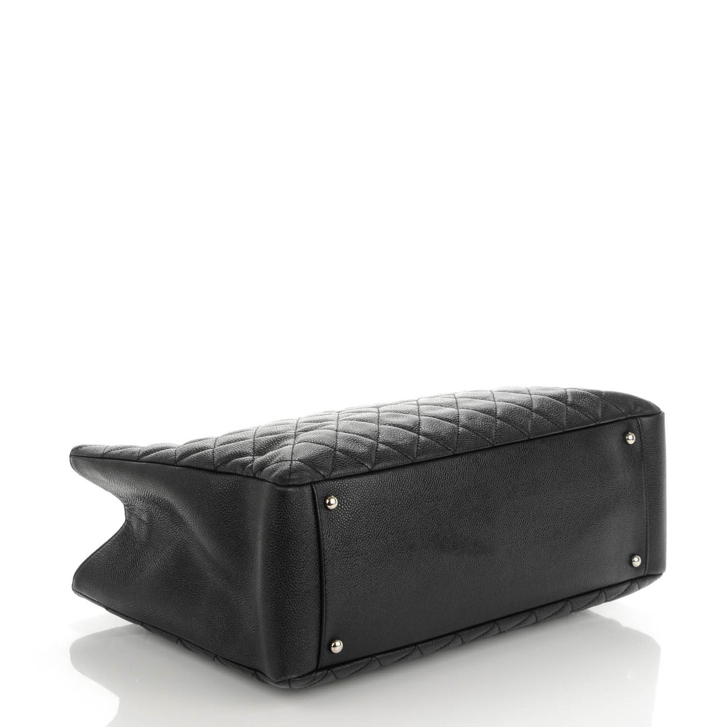 Caviar Quilted XL Grand Shopping Tote GST Black