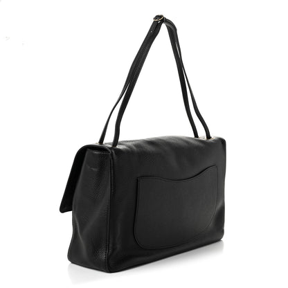 Chanel Grained Calfskin Souplissimo Maxi Flap Black 3 of 10