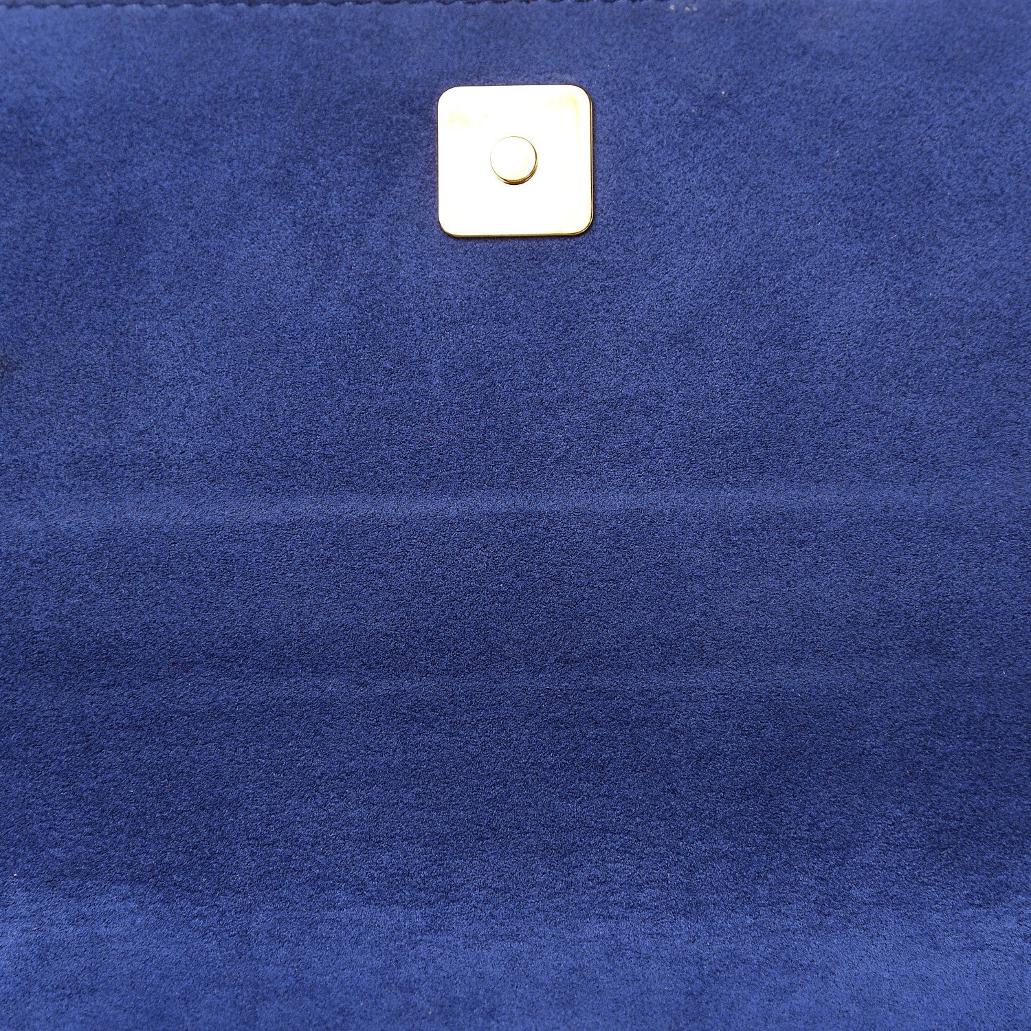 Fendi Vitello Flamingo Tube Wallet on Chain Blue Neon 9 of 9