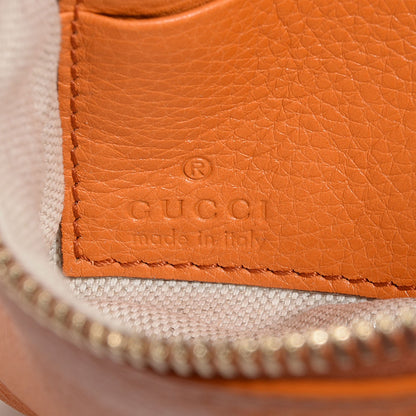 Gucci Pebbled Calfskin Soho Wrist Wallet Curcuma 8 of 8