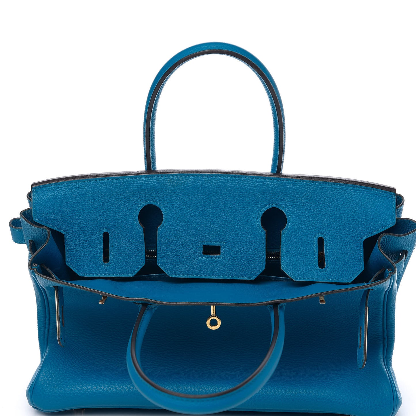 Togo Birkin 30 Bleu Zanzibar