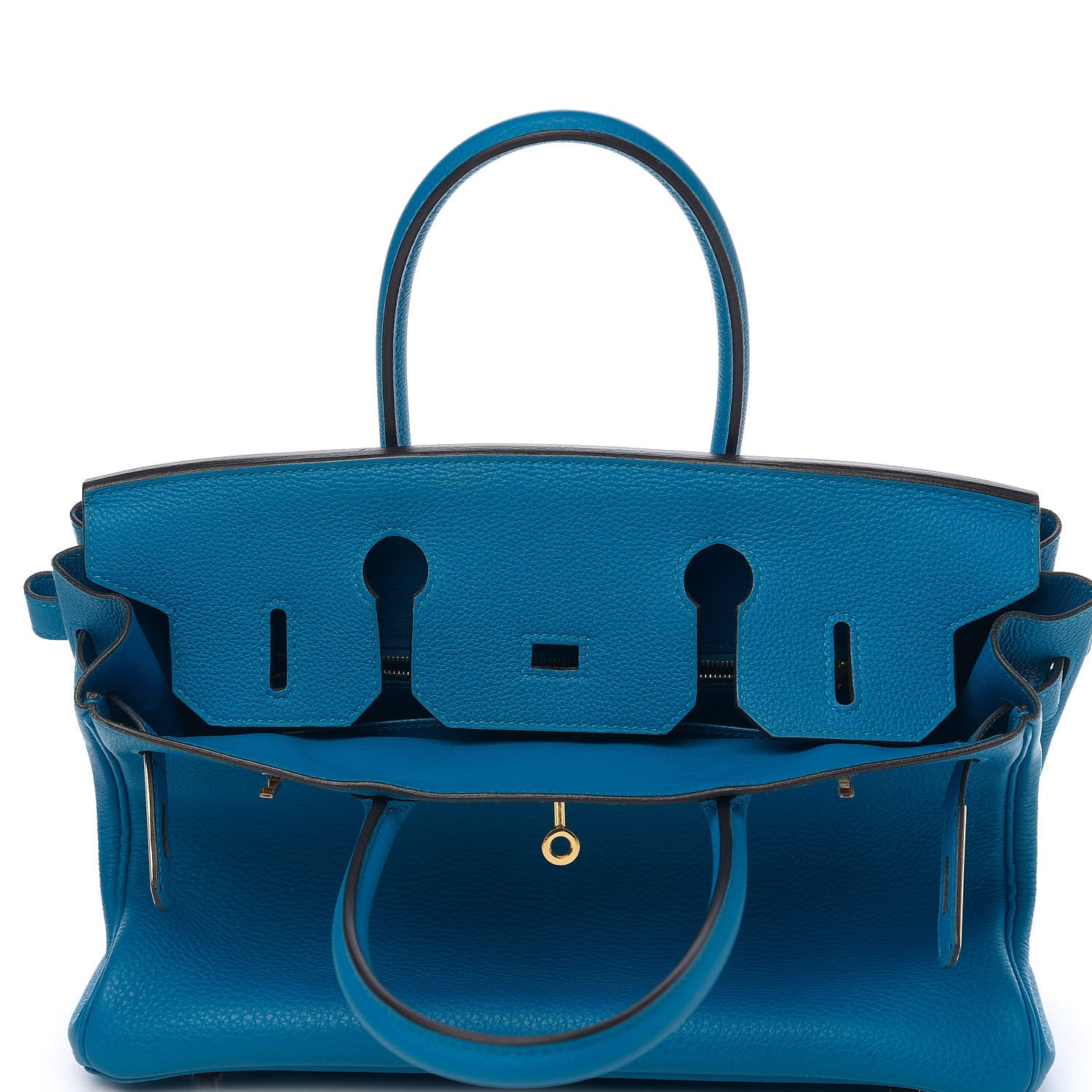 Hermes Togo Birkin 30 Bleu Zanzibar 5 of 36