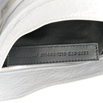 Balenciaga Agneau Arena Classic Silver Hardware Small Le City Light Grey 7 of 10