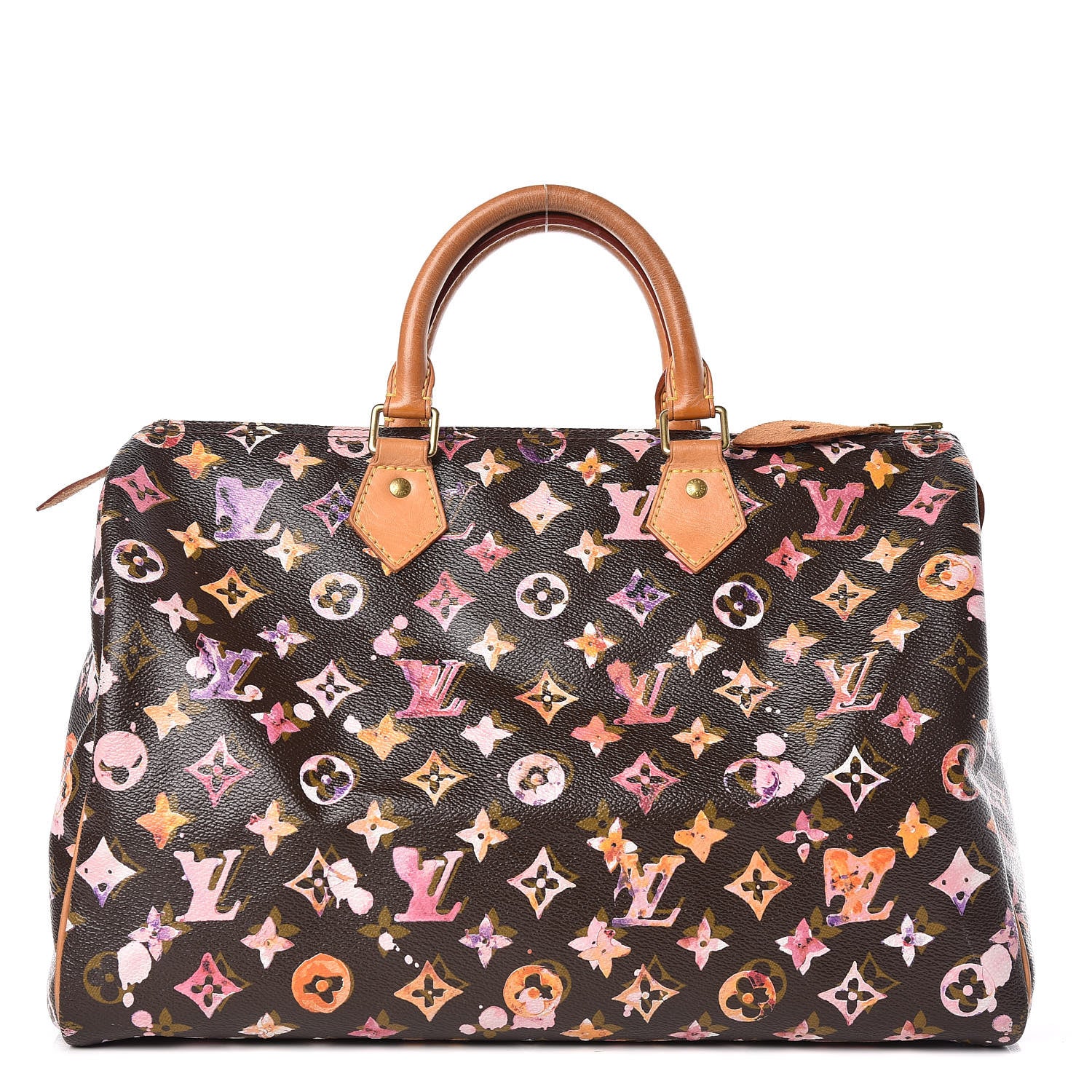 Louis Vuitton Watercolor Aquarelle Speedy 35 Brown 1 of 16