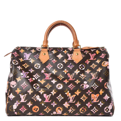 Louis Vuitton Watercolor Aquarelle Speedy 35 Brown 1 of 16