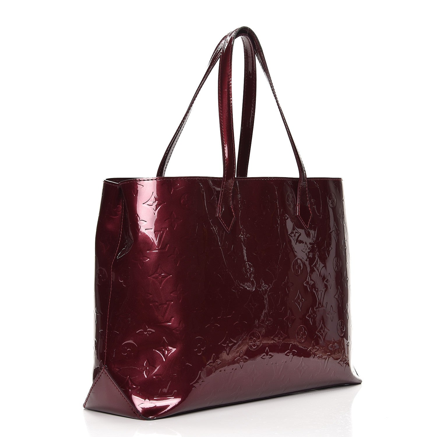 Louis Vuitton Vernis Wilshire MM Rouge Fauviste 3 of 11