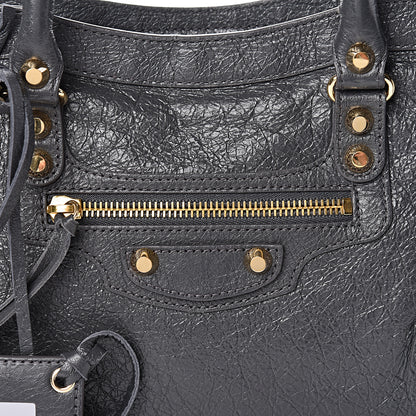 Balenciaga Agneau Classic Gold Hardware S City Gris Fossile 11 of 11