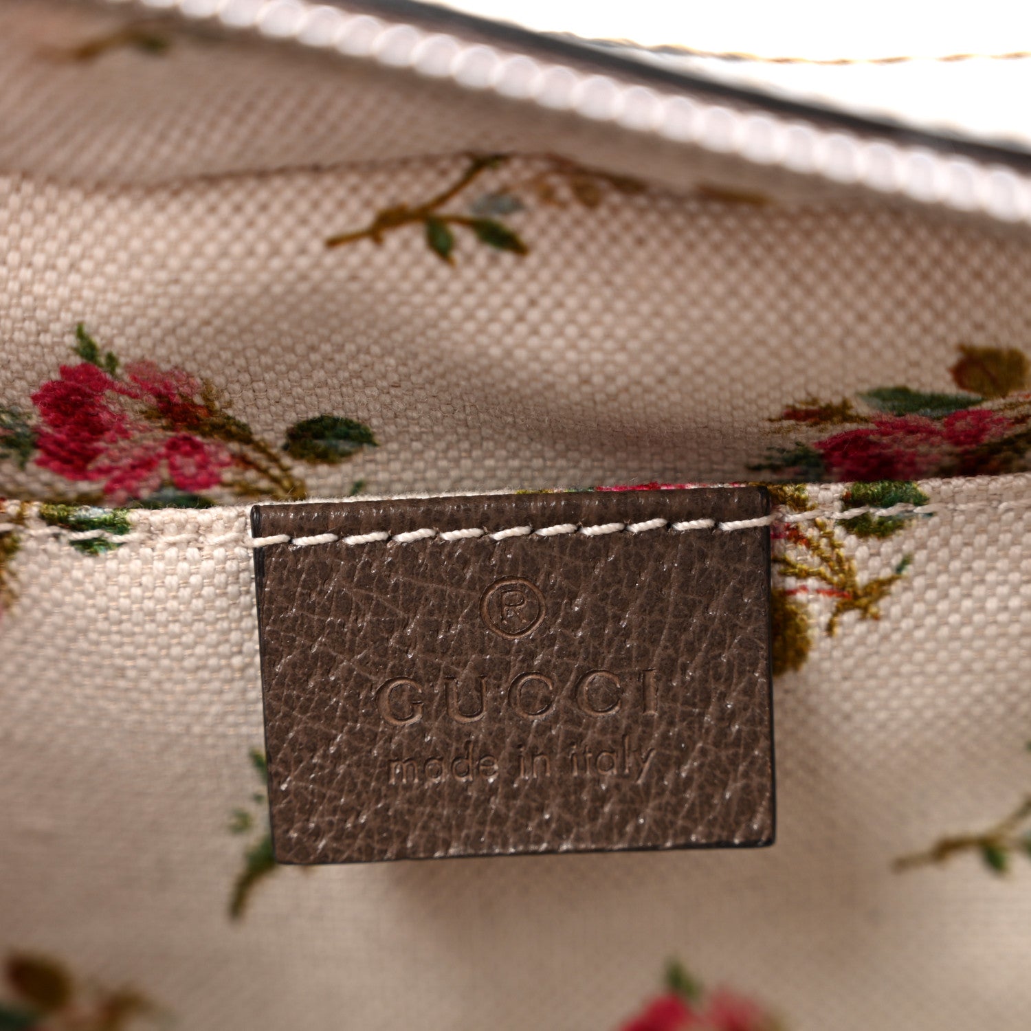 Gucci GG Supreme Monogram Web Neo Vintage Shoulder Bag Beige New Acero Crop 6 of 12