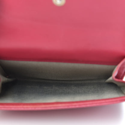 Chanel Caviar Sevruga Compact Wallet Fuchsia 6 of 14