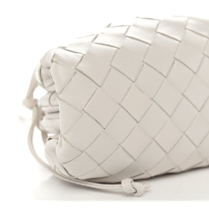 Bottega Veneta Nappa Intrecciato The Mini Pouch Chalk 9 of 10