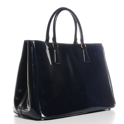Prada Spazzolato Large Tote Baltico 3 of 10