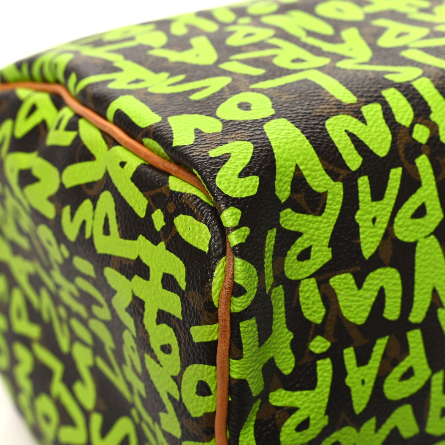 Louis Vuitton Monogram Graffiti Speedy 30 Green 11 of 13