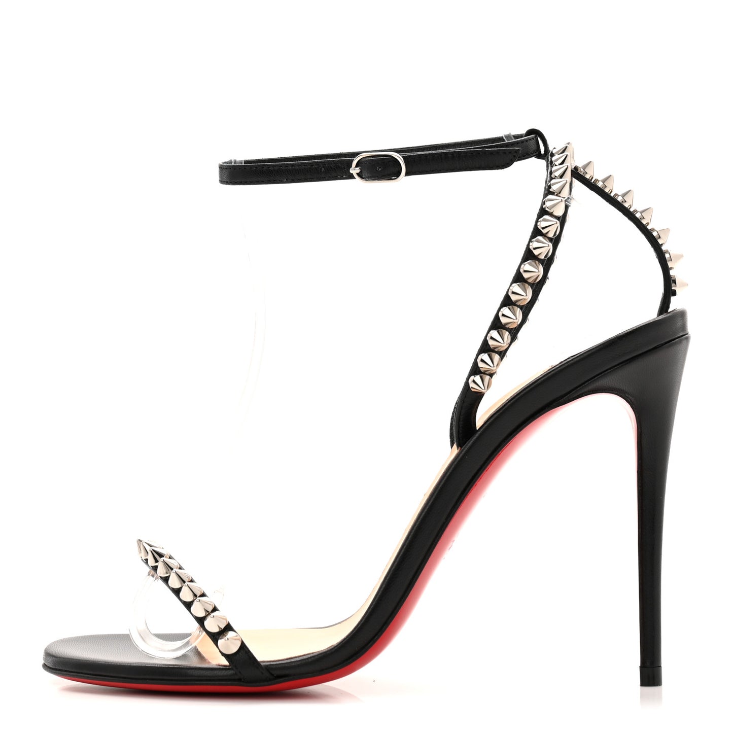 Kid Spiked So Me 100 Sandals 35.5 Black