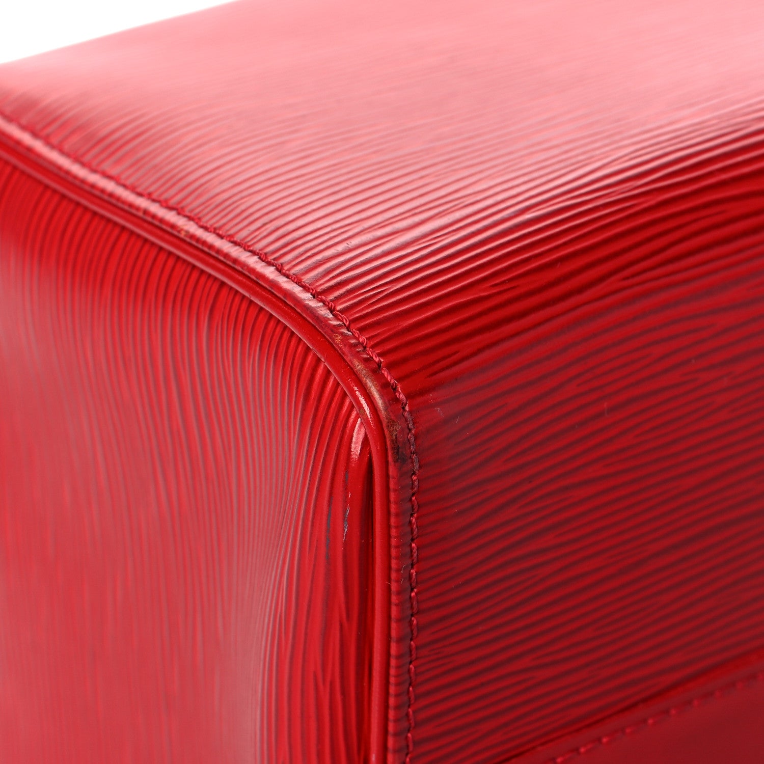 Louis Vuitton Epi Speedy 30 Castillan Red 8 of 18