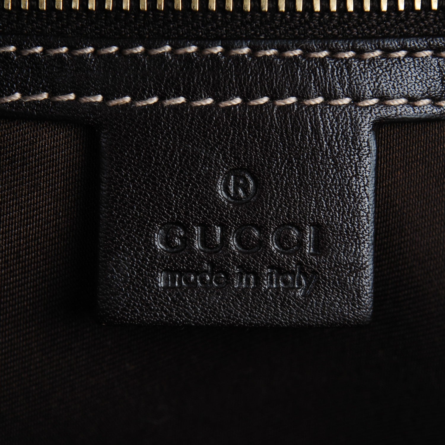 Gucci Monogram Small Pelham Shoulder Bag Dark Brown 6 of 7