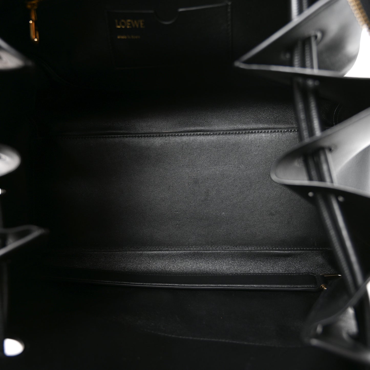 Supple Calfskin Medium Madrid Bag Black