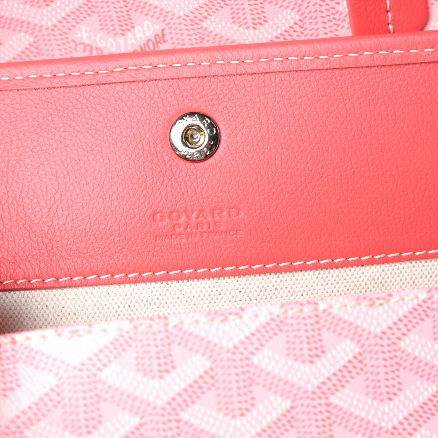Goyard Goyardine Saint Louis PM Pink 9 of 10