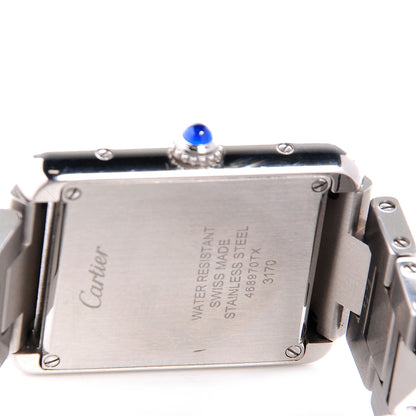 Cartier Stainless Steel 24mm Tank Solo Quartz Watch 5 of 8