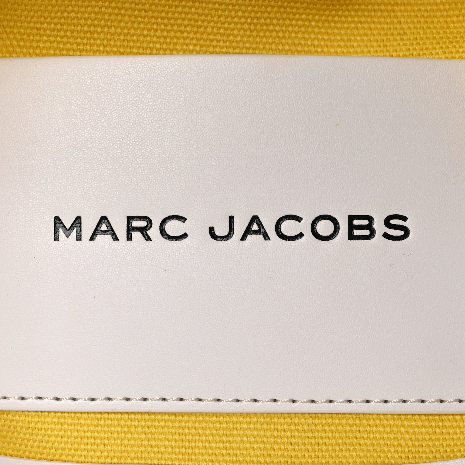 Marc Jacobs PVC The Small Tote Bag White Yellow 7 of 17
