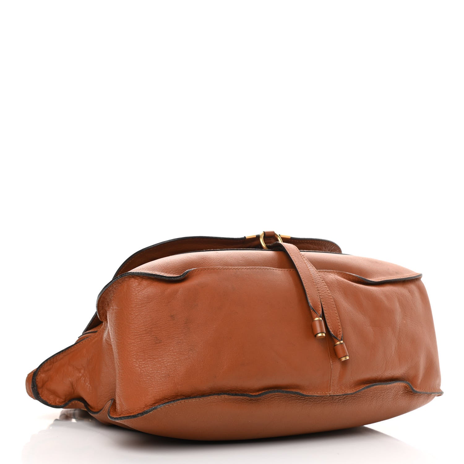 Chloe Calfskin Large Marcie Satchel Tan 3 of 16